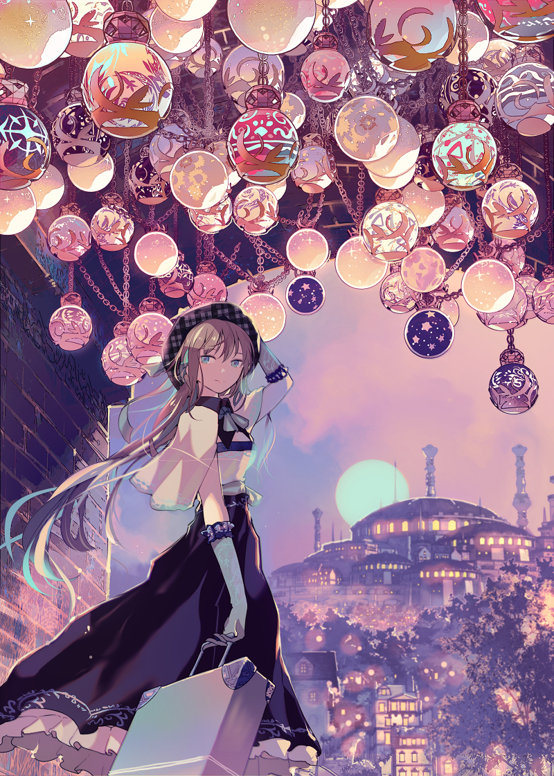 This is a pixiv picture whose title is 小旅行.