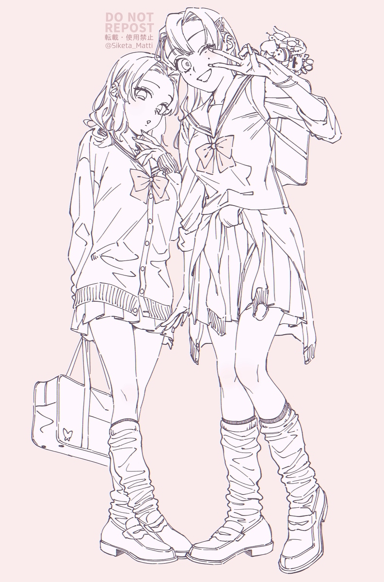 This is a pixiv picture whose title is ギャル柱.