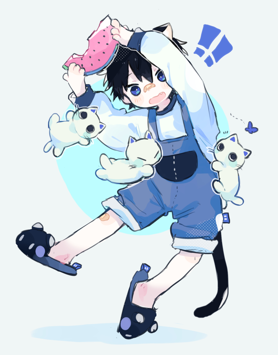 This is a pixiv picture whose title is だめだよ～！.
