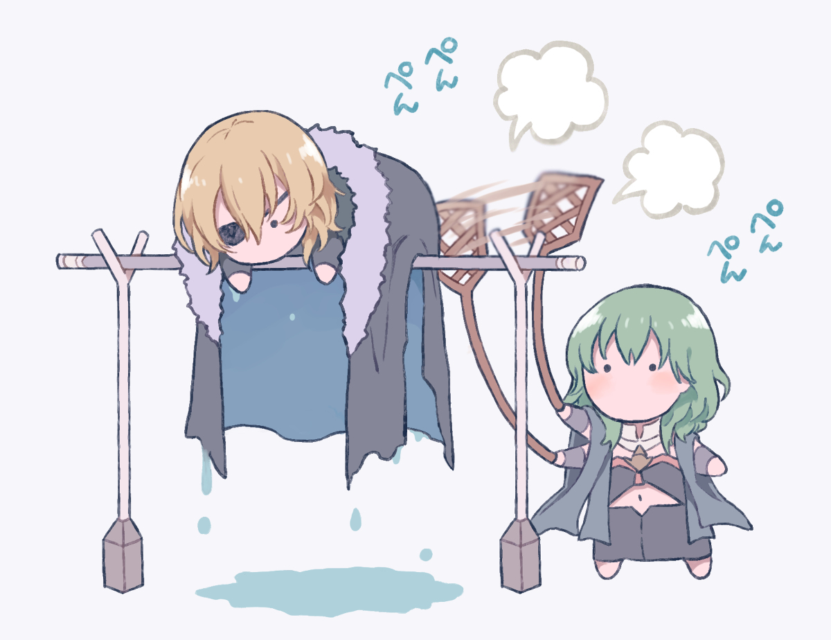 This is a pixiv picture whose title is 干されるディミトリ.