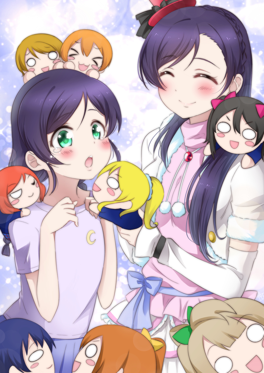 This is a pixiv picture whose title is 東條希生誕祭2020.