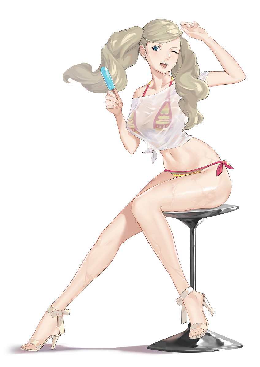 This is a pixiv picture whose title is Ann Takamaki.