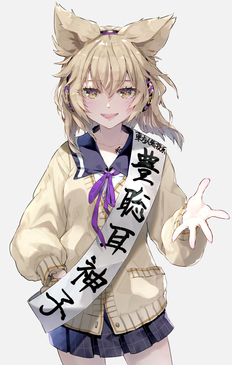 This is a pixiv picture whose title is 貴方の清き一票をお待ちしております.