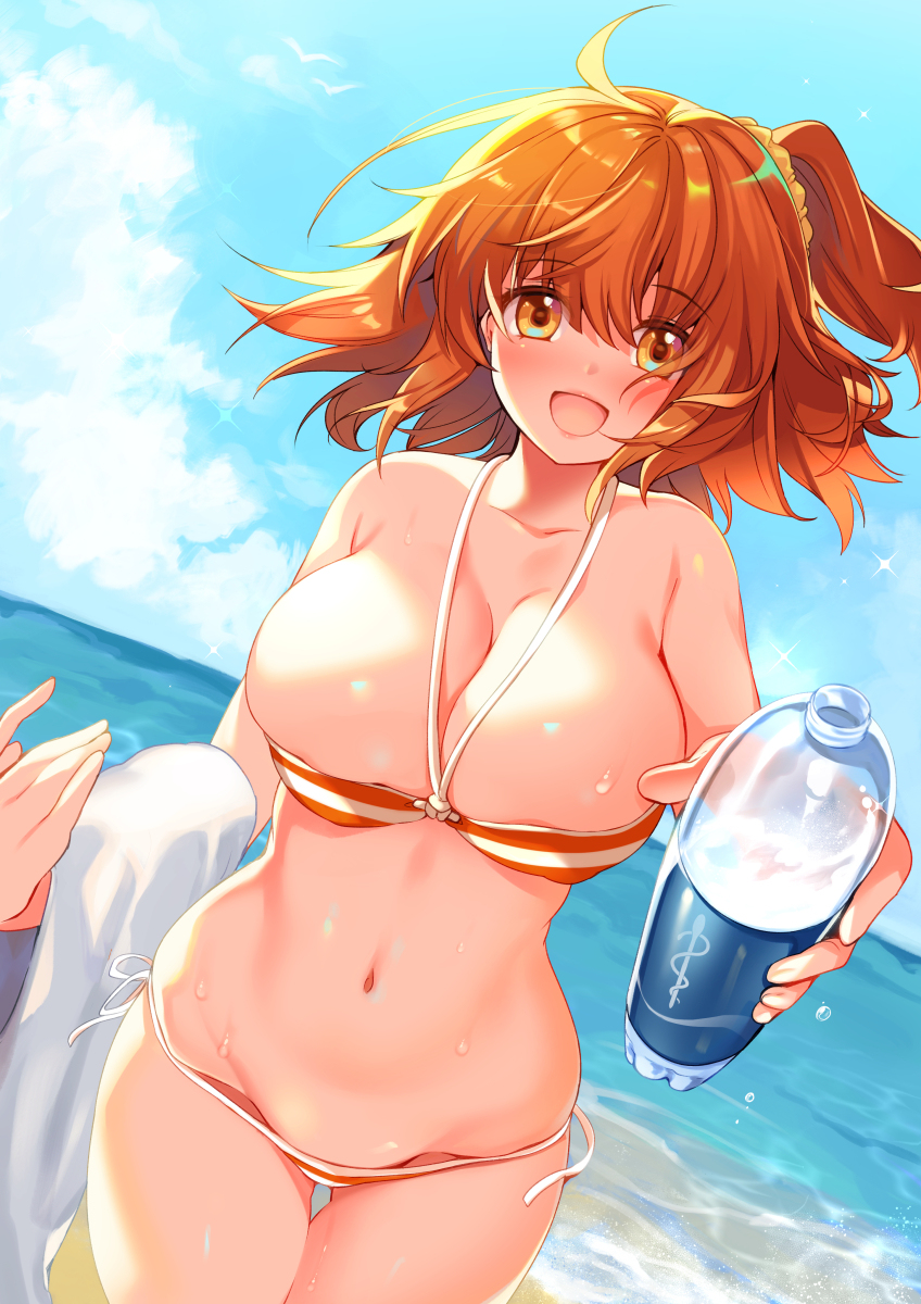 This is a pixiv picture whose title is 夏の思い出.