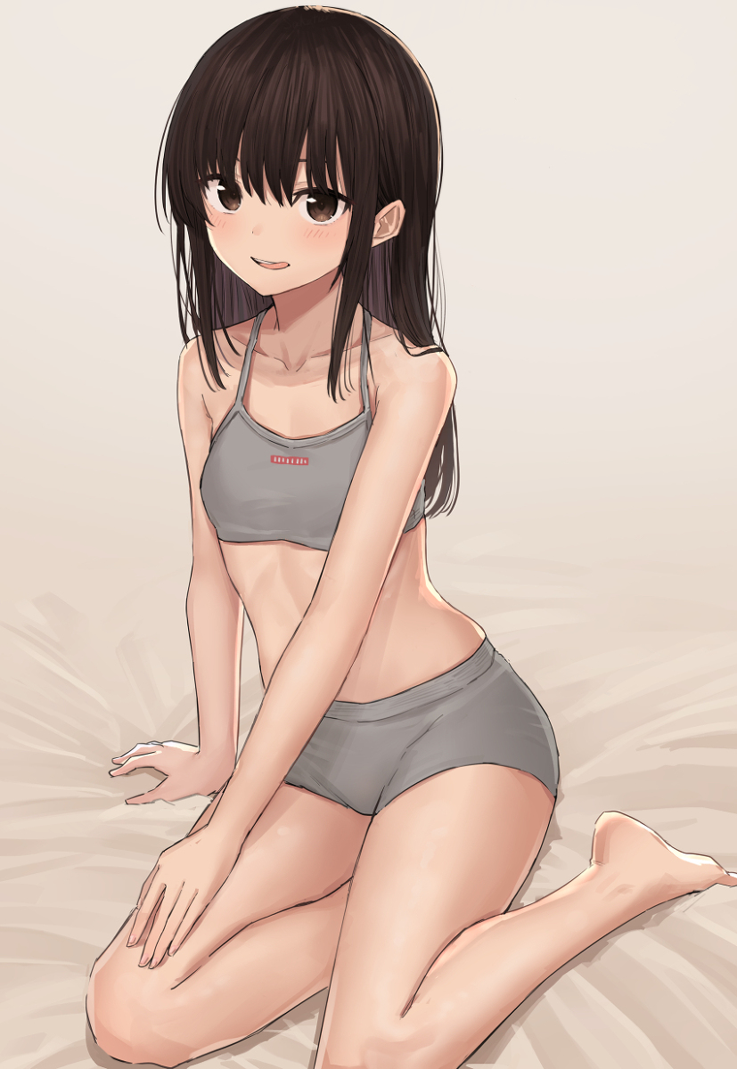 This is a pixiv picture whose title is 少女.