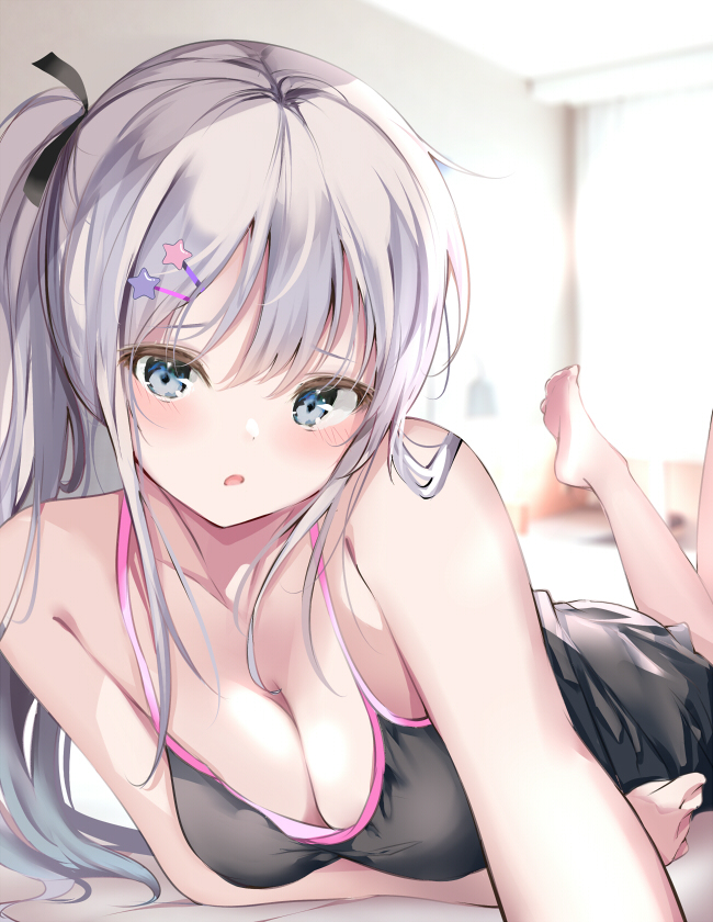 This is a pixiv picture whose title is もっとかまってよ～….