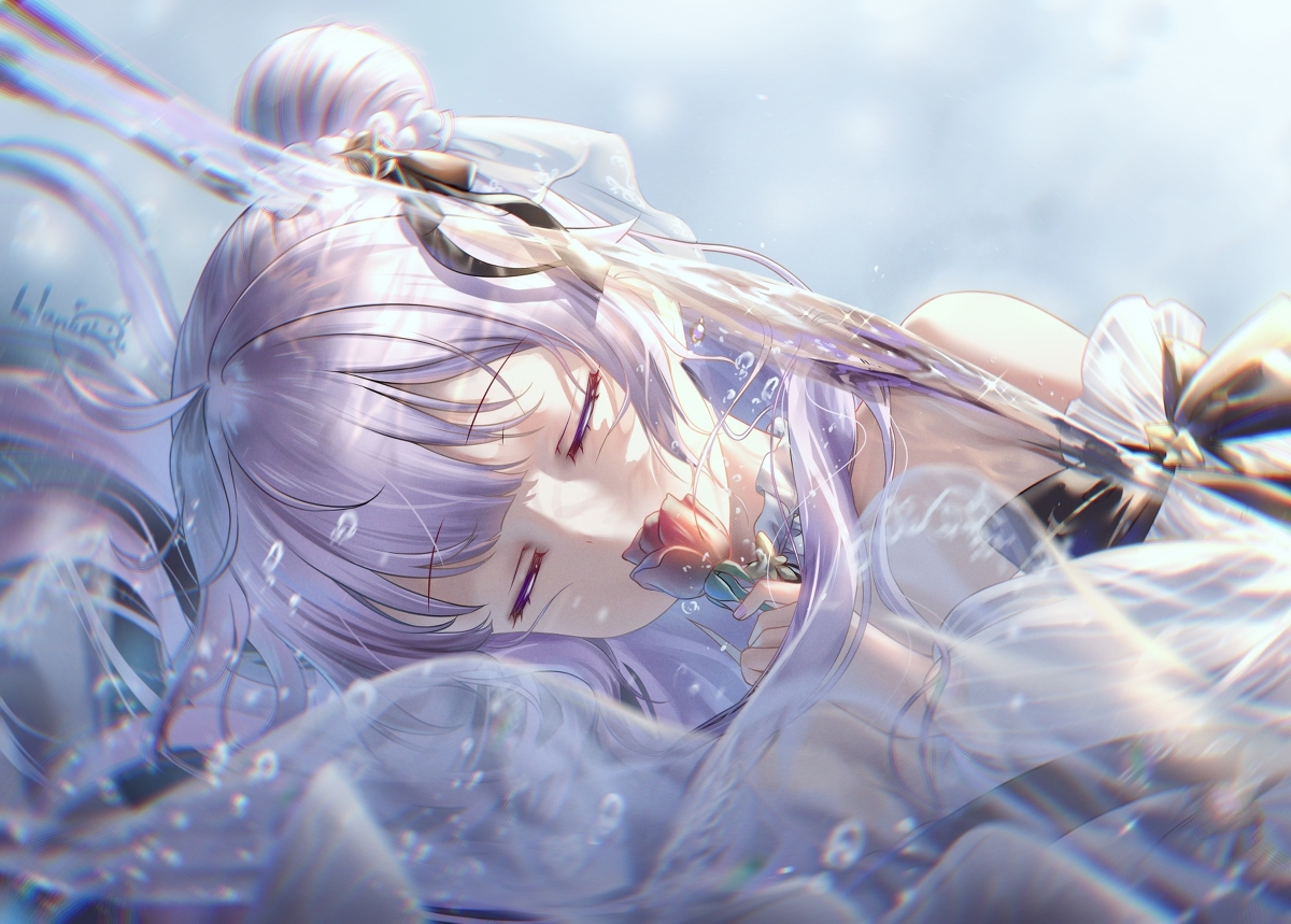 This is a pixiv picture whose title is (。-ω-)zzZ.
