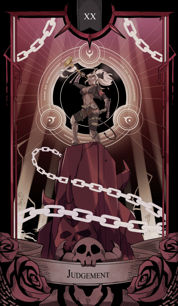 This is a pixiv picture whose title is Major Arcana XX - Judgement.