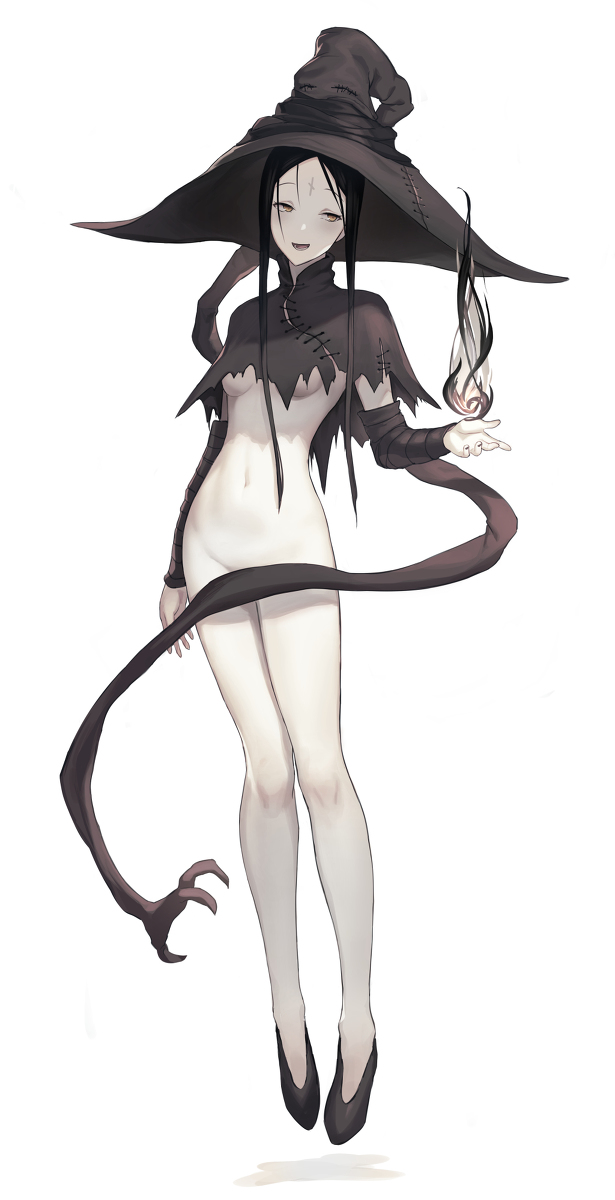 This is a pixiv picture whose title is 欠乏の魔女.
