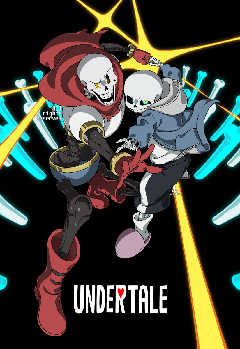 This is a pixiv picture whose title is Skeleton brothers2.