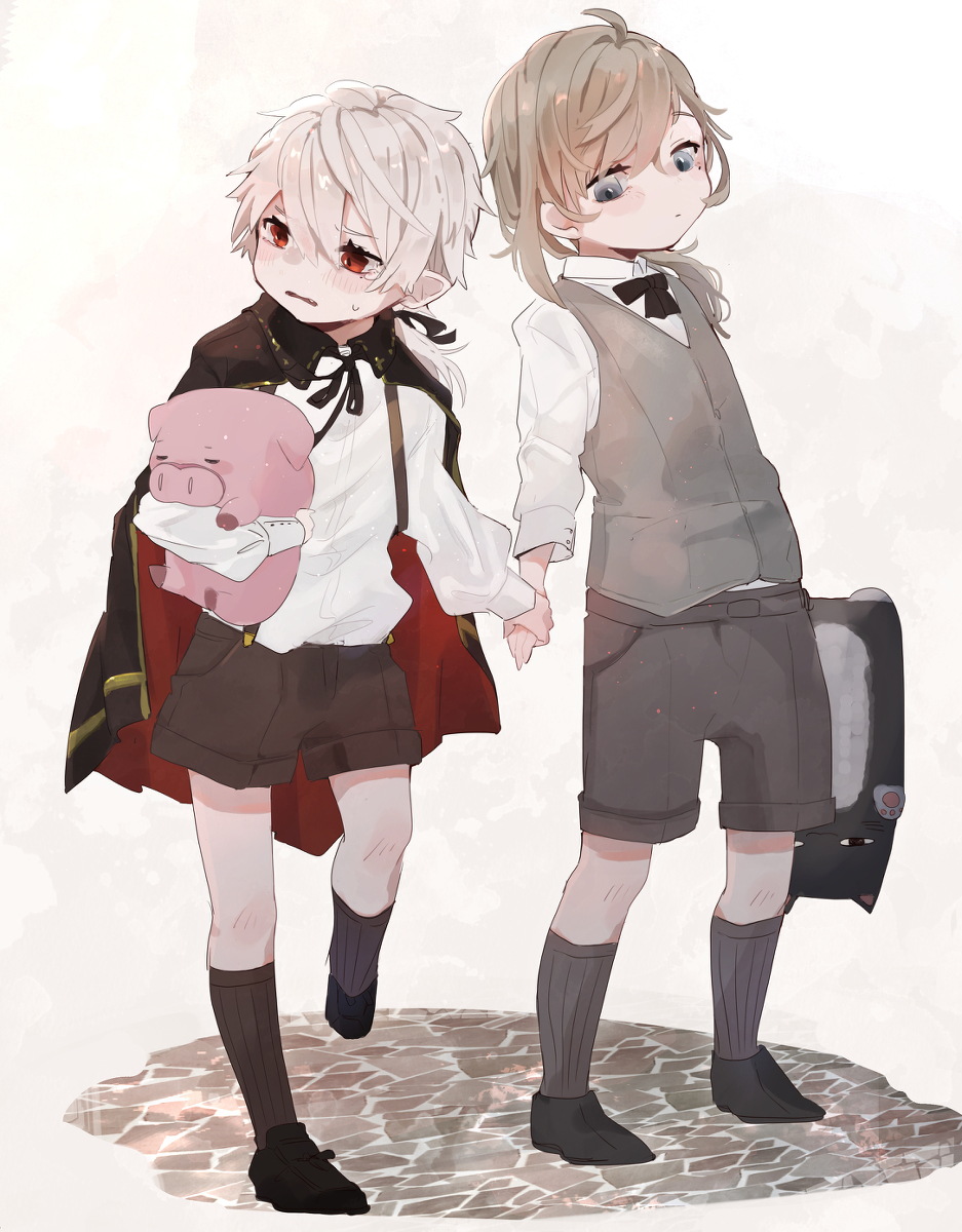 This is a pixiv picture whose title is しょたのわ.