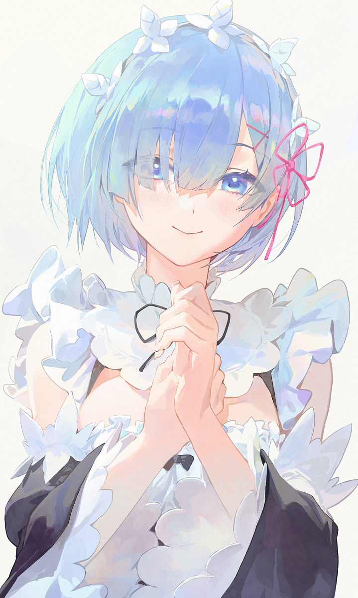 This is a pixiv picture whose title is レム.