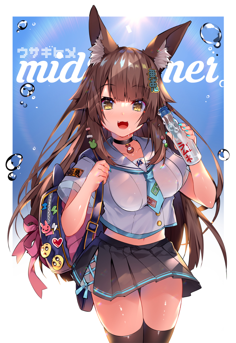 This is a pixiv picture whose title is 似合う...かな？.