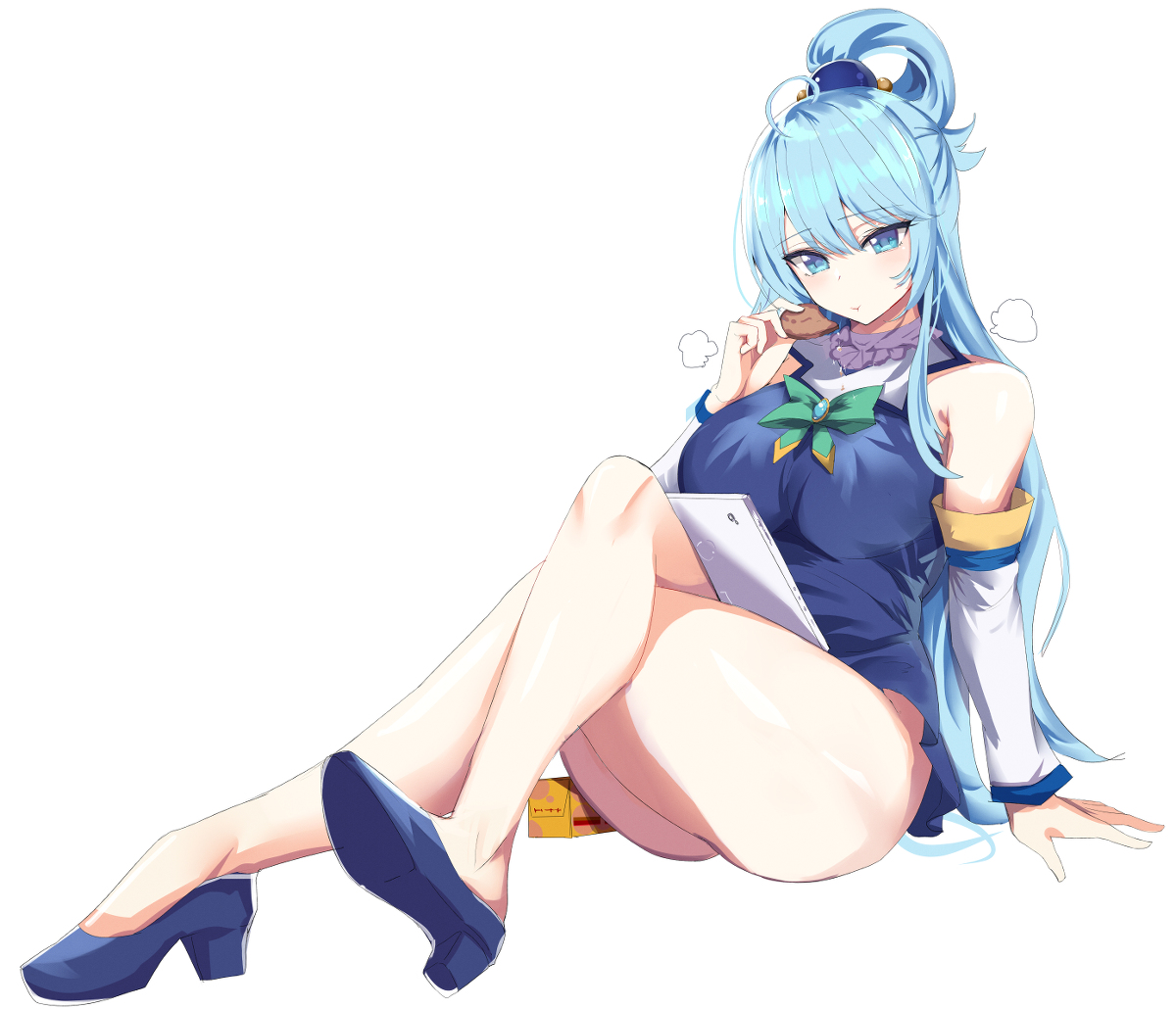 This is a pixiv picture whose title is アクア様.