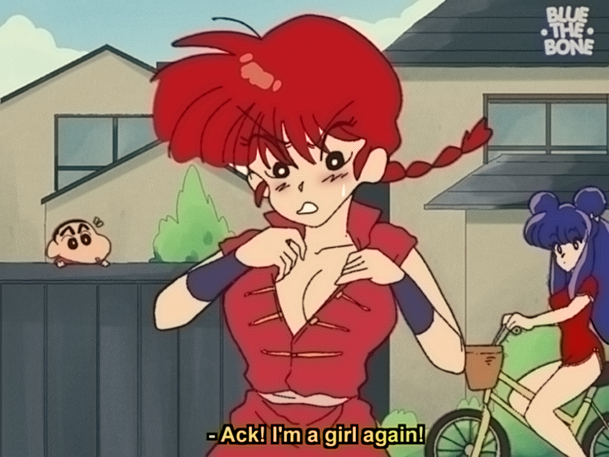This is a pixiv picture whose title is Crayon Ranma Chan [RANMA 1/2].