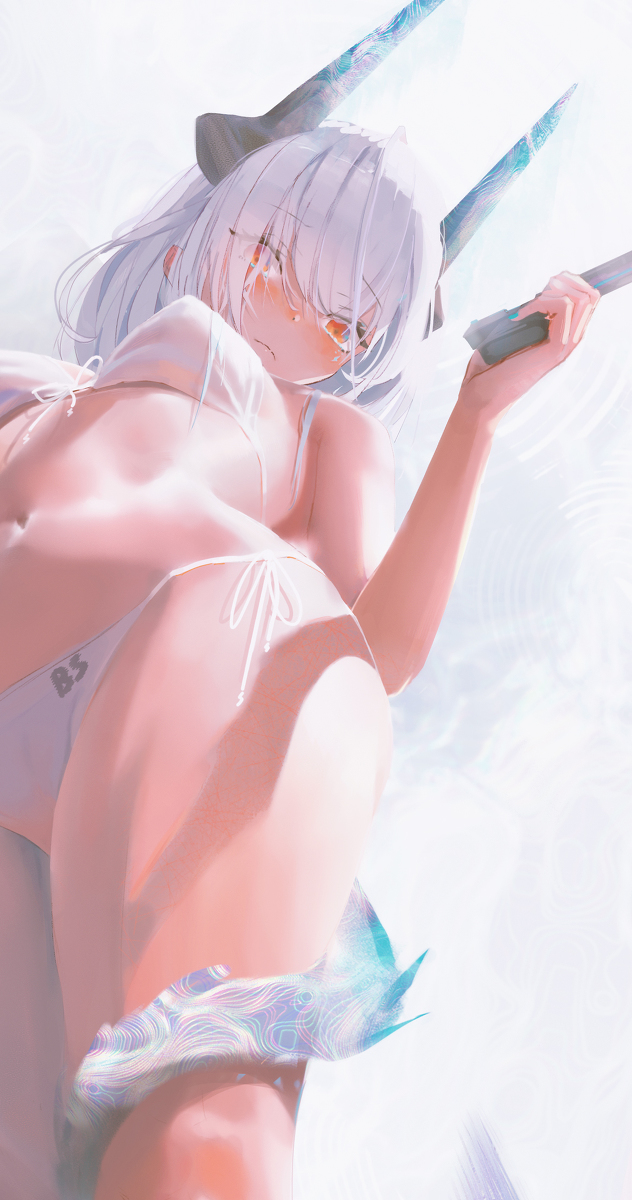 This is a pixiv picture whose title is フランカからもらった水着です.