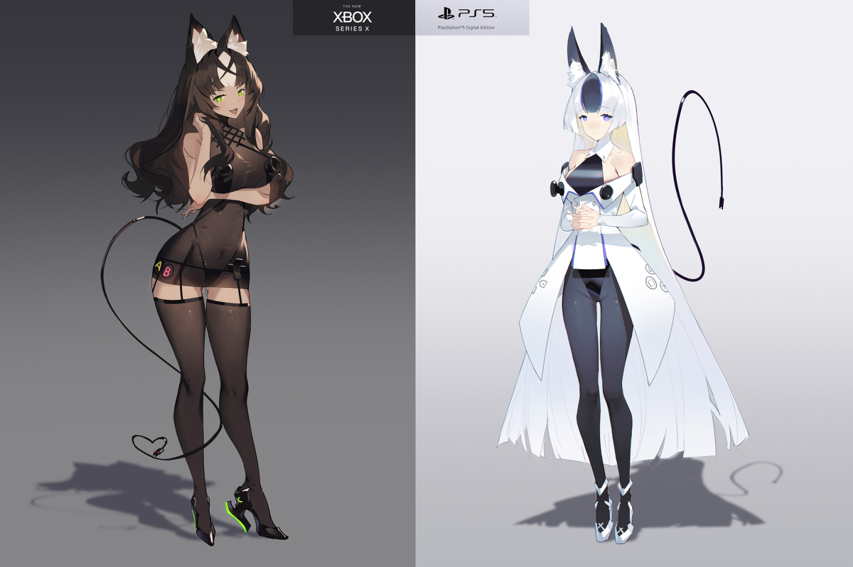 This is a pixiv picture whose title is Which one do you like？.