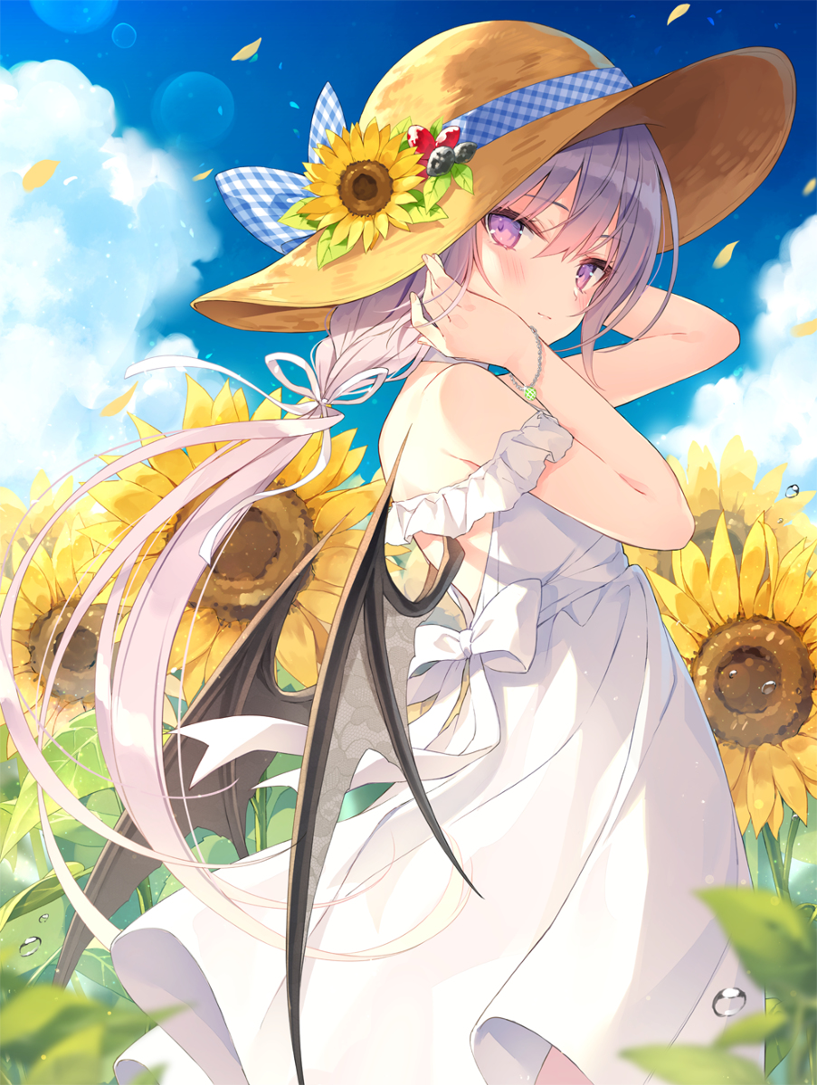 This is a pixiv picture whose title is 🌻.