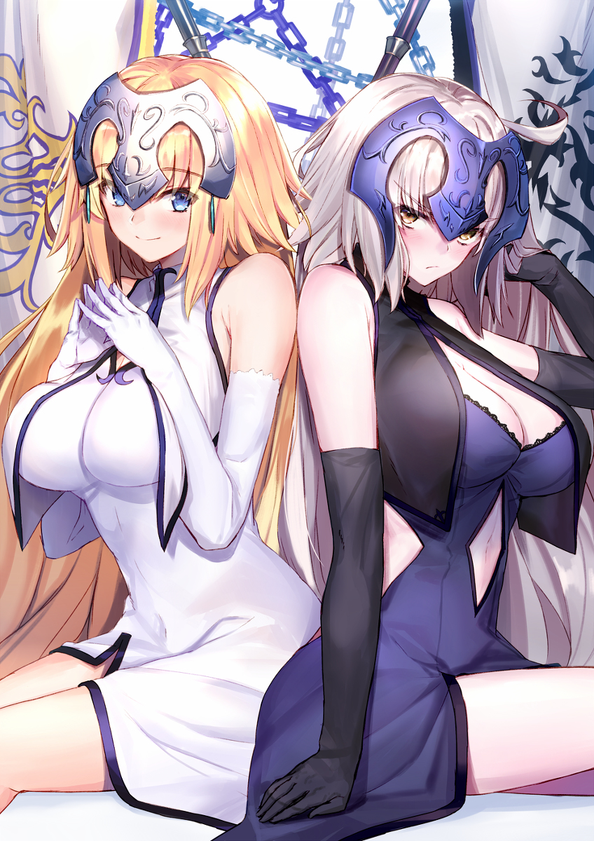 This is a pixiv picture whose title is 聖女セレクト.