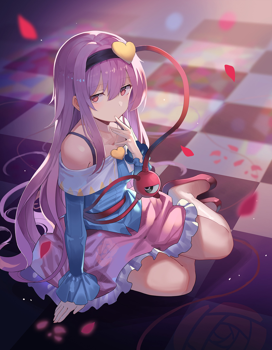 This is a pixiv picture whose title is ロングさとり.
