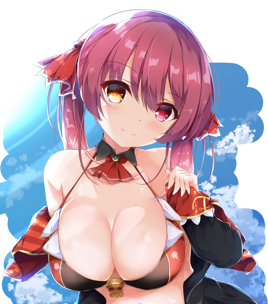 This is a pixiv picture whose title is マリン船長.