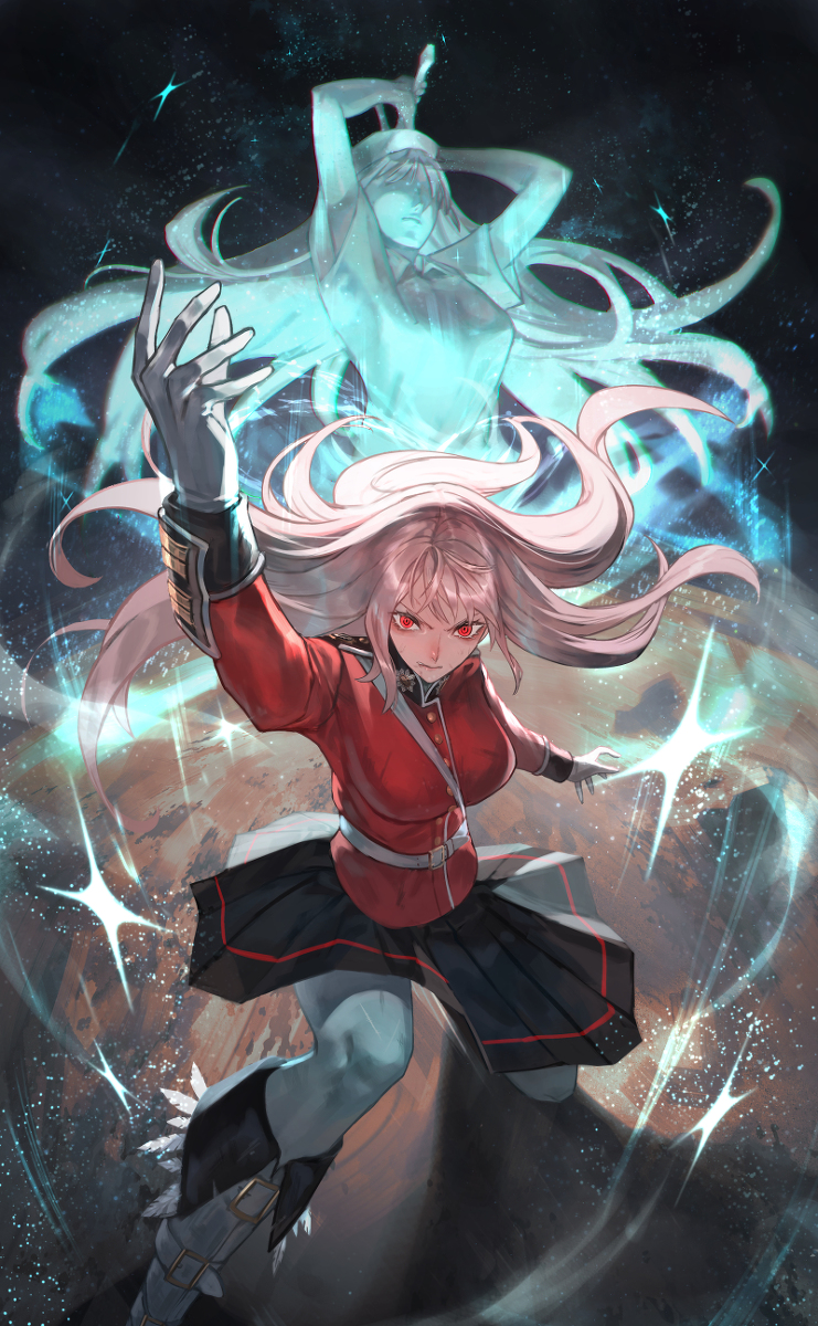 This is a pixiv picture whose title is 「まだ、諦めない」.