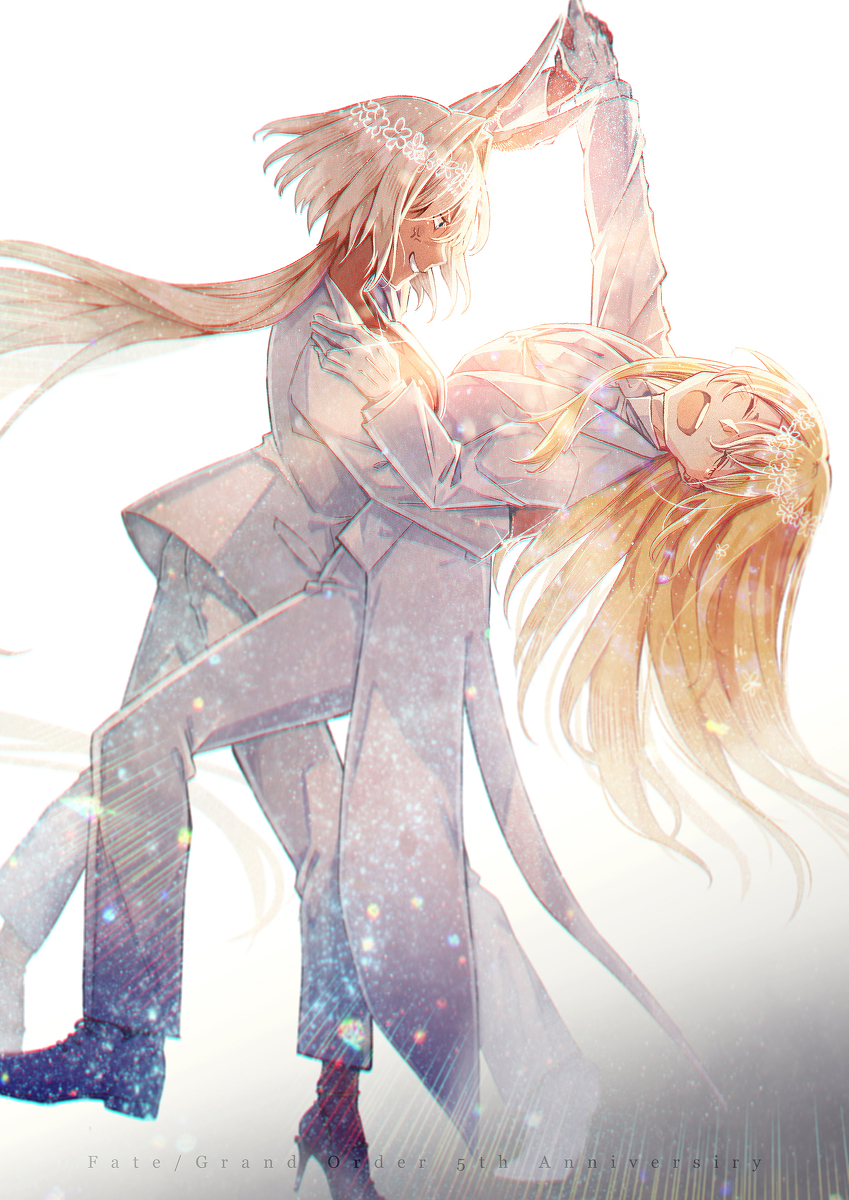 This is a pixiv picture whose title is Dance in White.