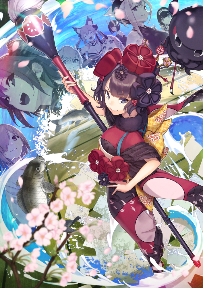 This is a pixiv picture whose title is 画道.