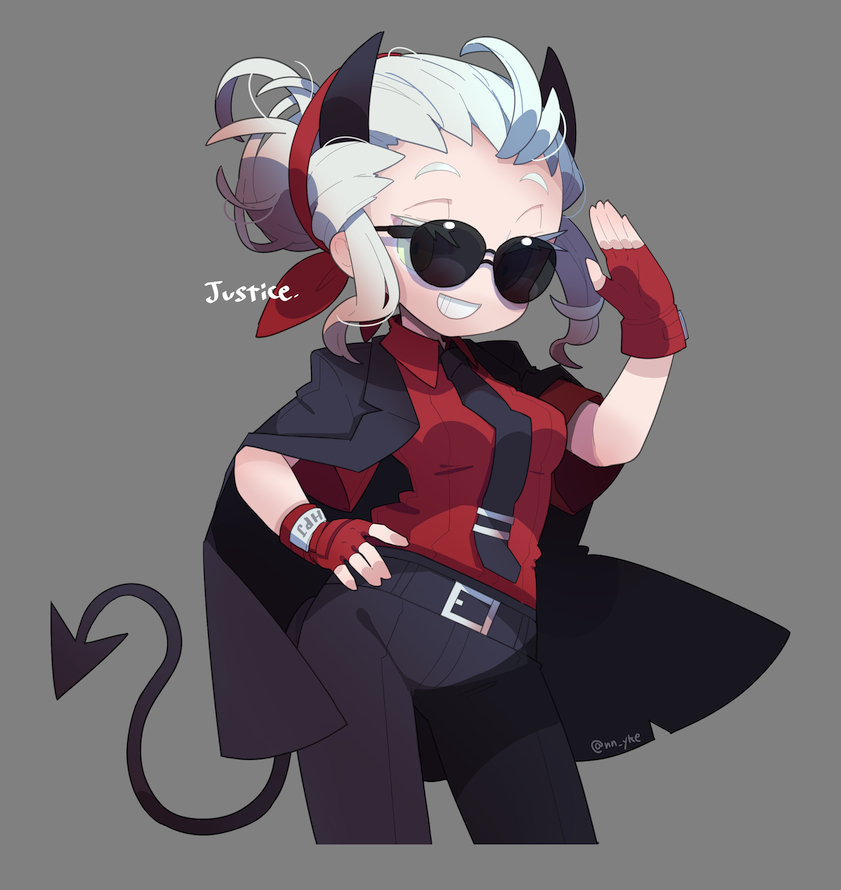 This is a pixiv picture whose title is Justiceさん.