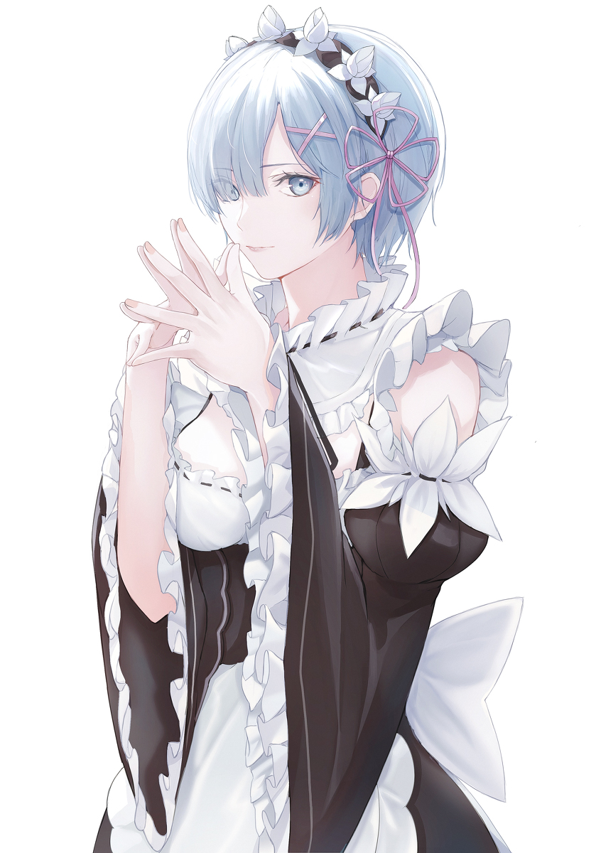 This is a pixiv picture whose title is レム.