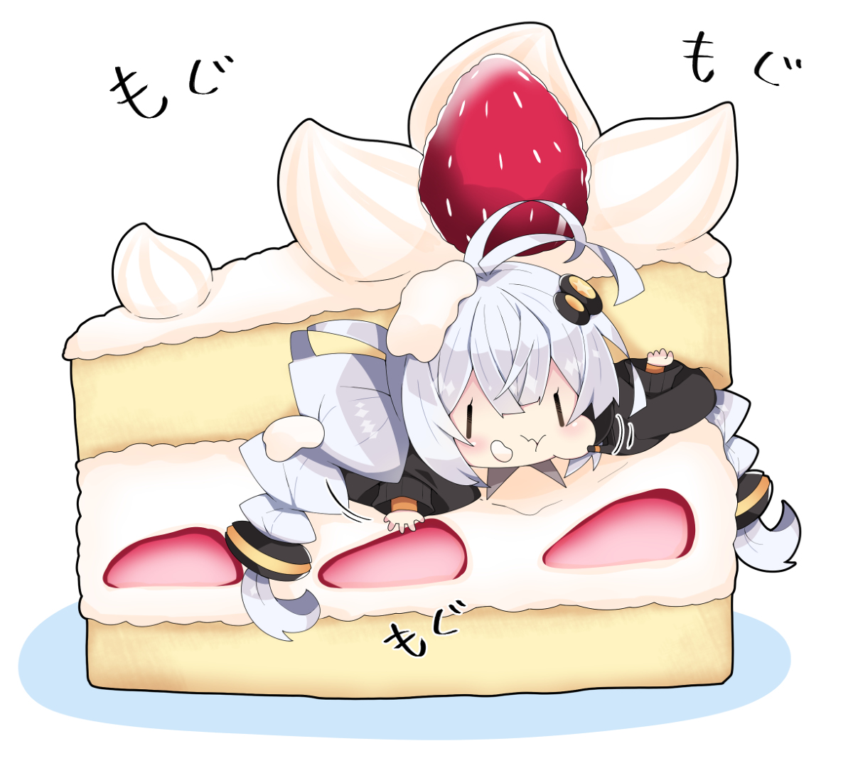 This is a pixiv picture whose title is ショートケーキあかり。.