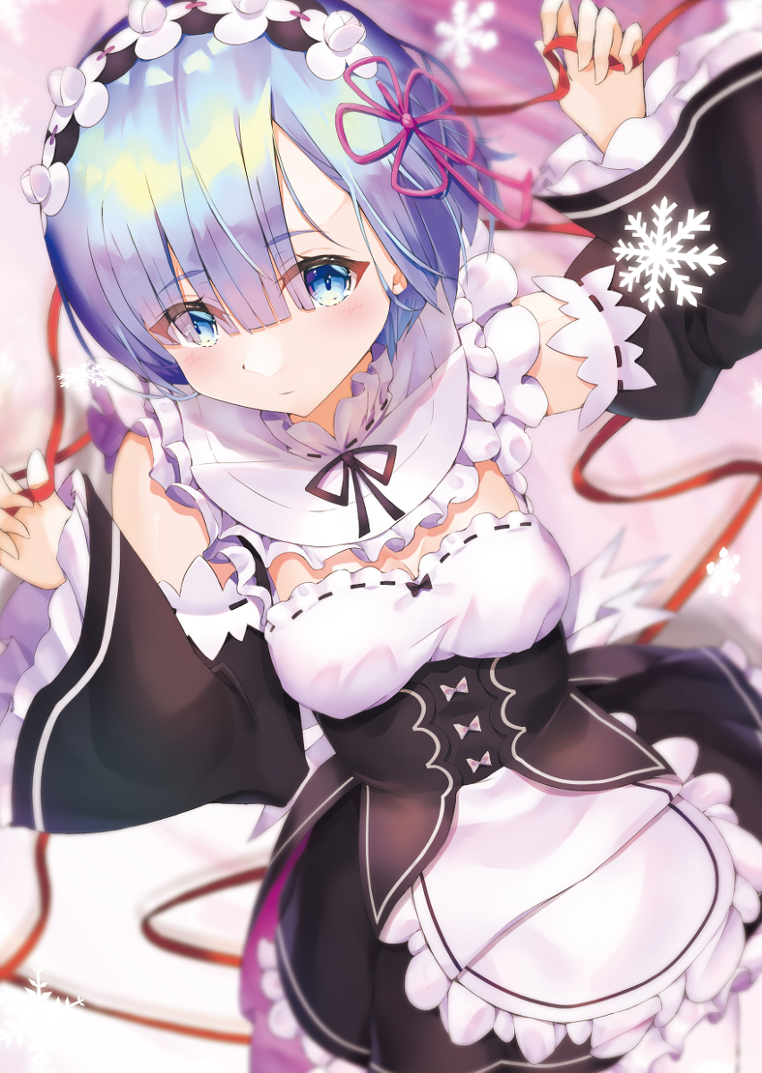 This is a pixiv picture whose title is レム.