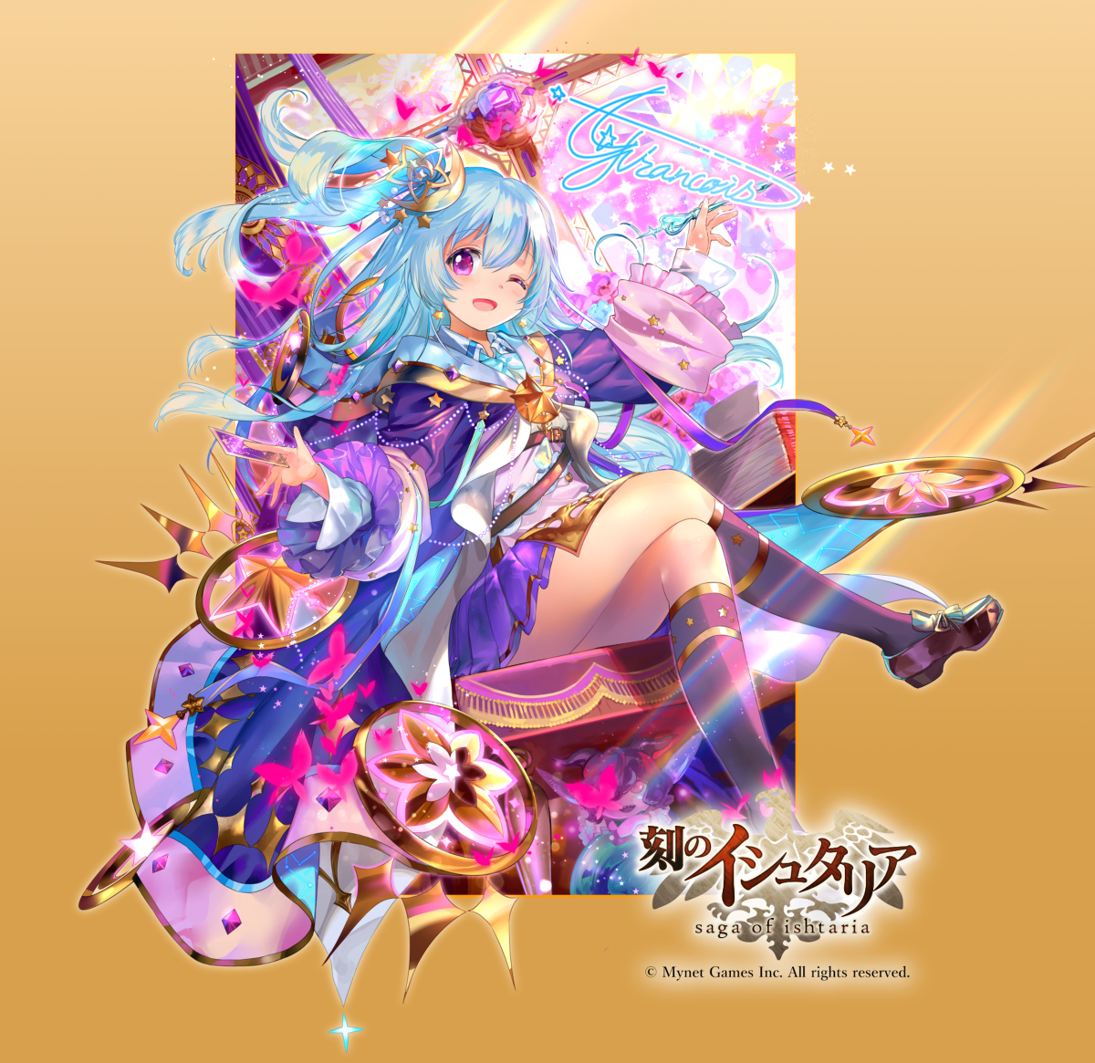 This is a pixiv picture whose title is 【刻のイシュタリア】冒険の錬本フランソワ.