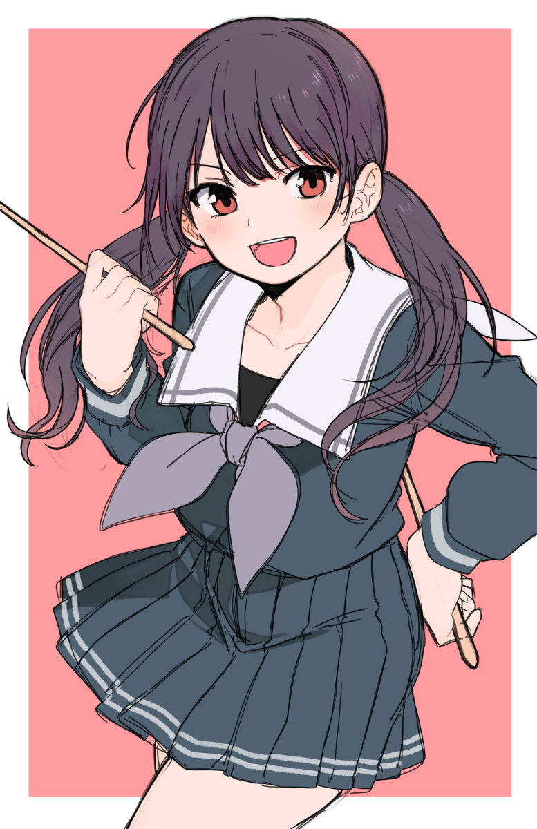 This is a pixiv picture whose title is 落書き二葉さん.