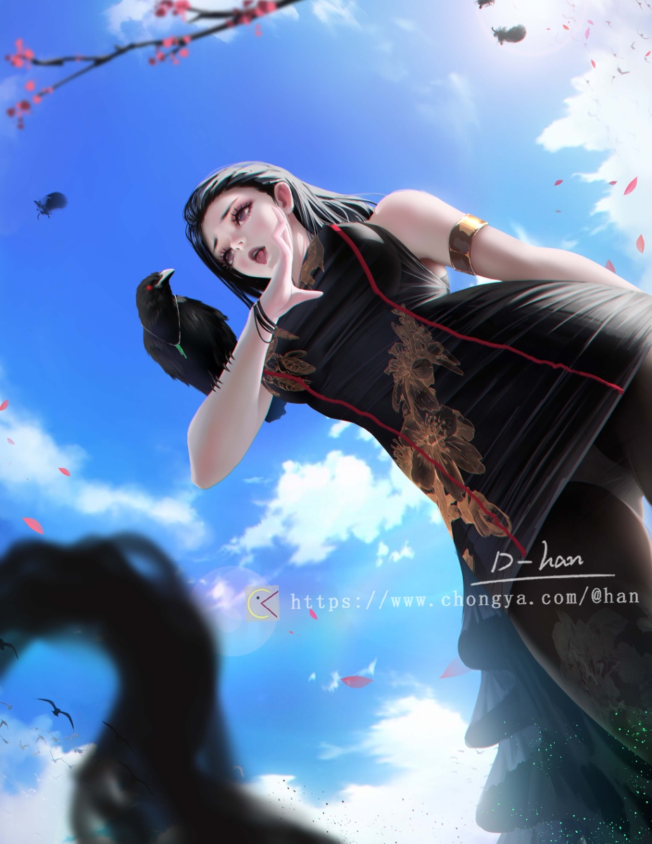 This is a pixiv picture whose title is 帝初篇章.