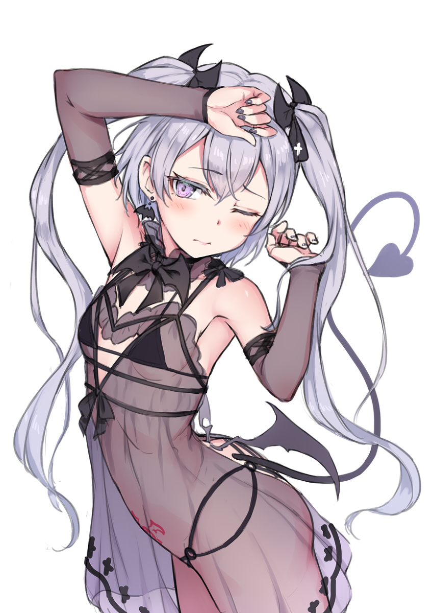 This is a pixiv picture whose title is サキュバス.