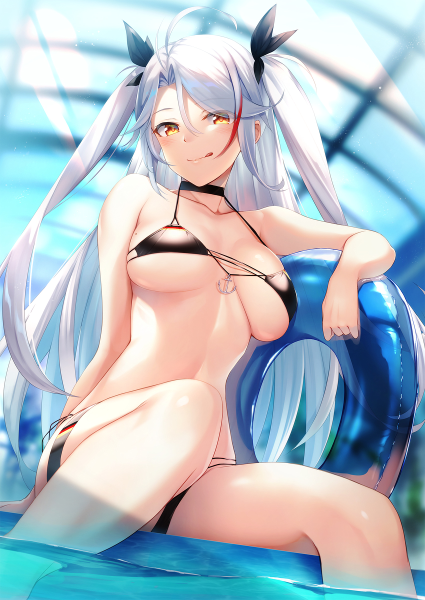 This is a pixiv picture whose title is オイゲンさん.