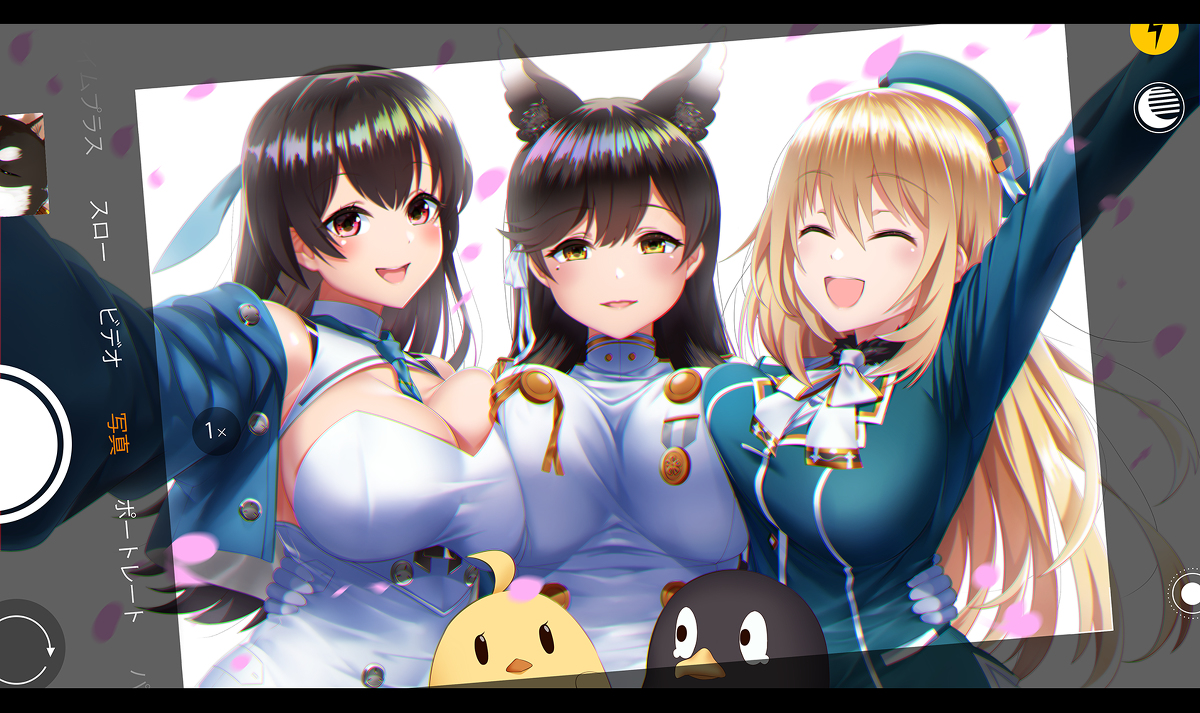 This is a pixiv picture whose title is 愛宕　進水日.
