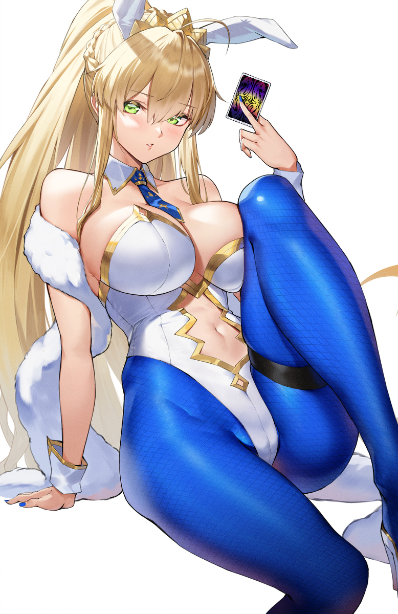 This is a pixiv picture whose title is バニ上UP.