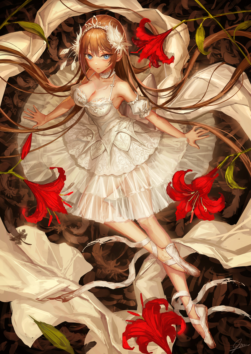 This is a pixiv picture whose title is 流言.