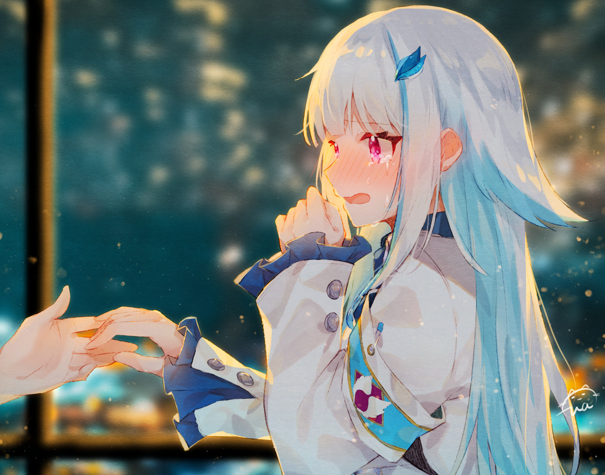 This is a pixiv picture whose title is ずっと待ってた。.