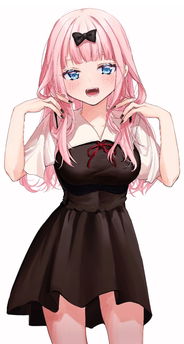 This is a pixiv picture whose title is 藤原千花.