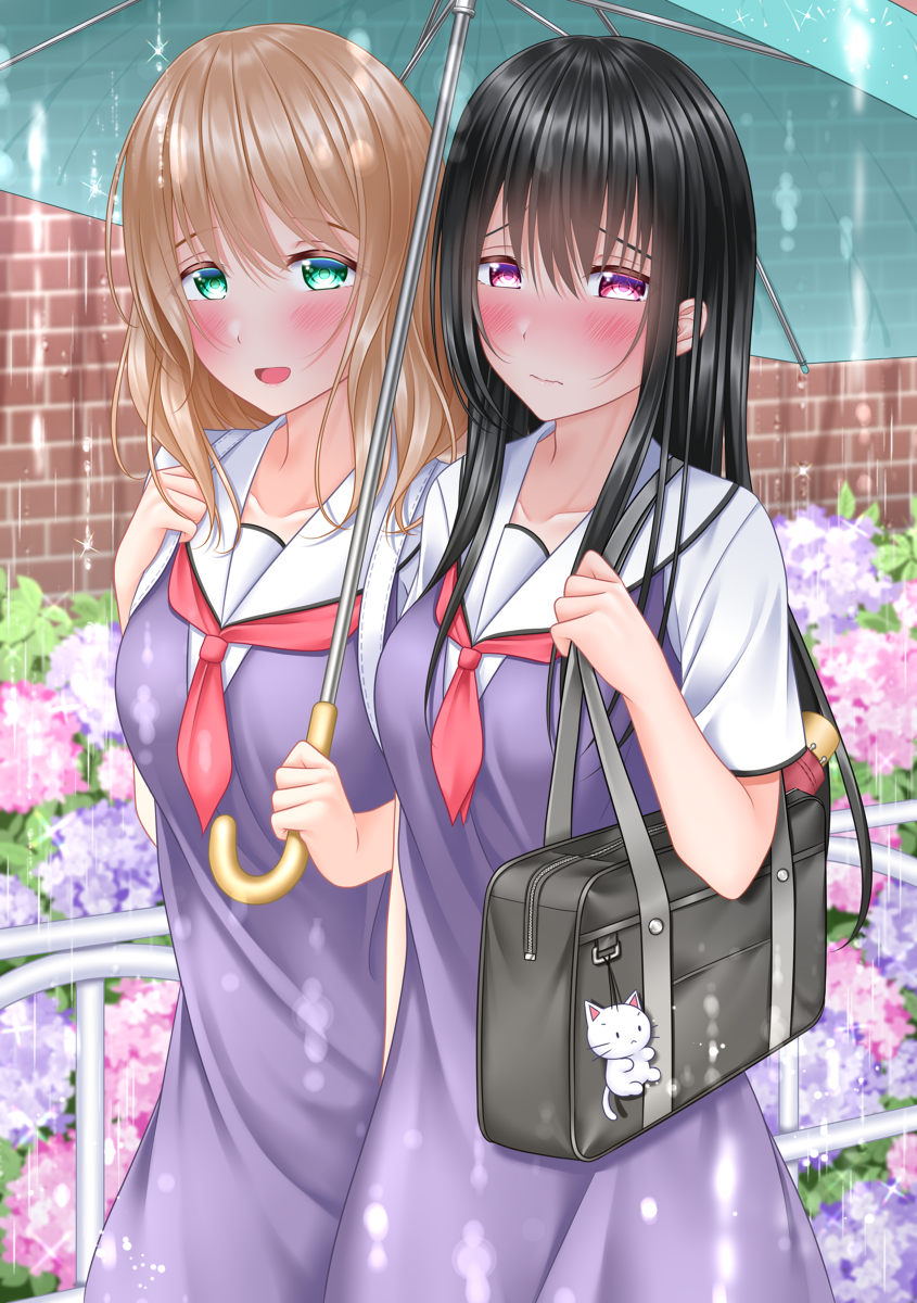 This is a pixiv picture whose title is 「なんで嘘ついちゃったんだろ…。」.