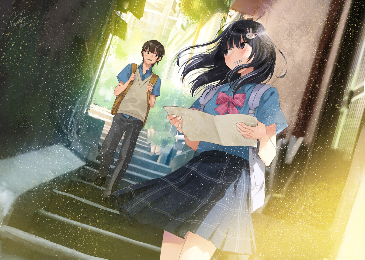 This is a pixiv picture whose title is 課外授業.