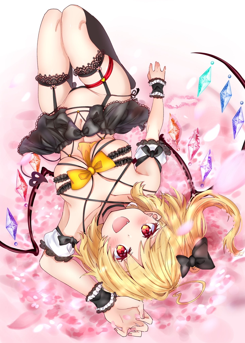 This is a pixiv picture whose title is レースリミテーション桜のフランちゃん.