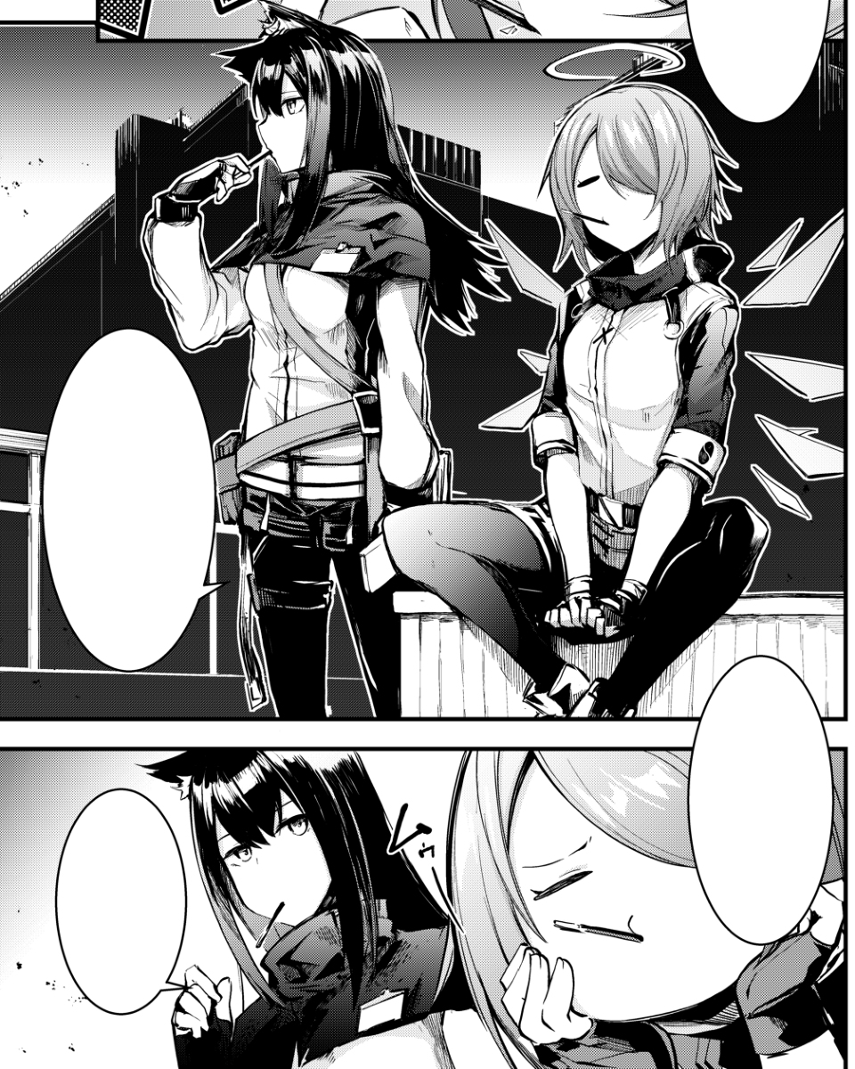 This is a pixiv picture whose title is アークナイツアンソロジー.