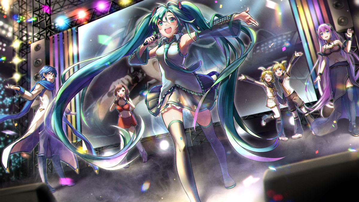 This is a pixiv picture whose title is ライヴ.