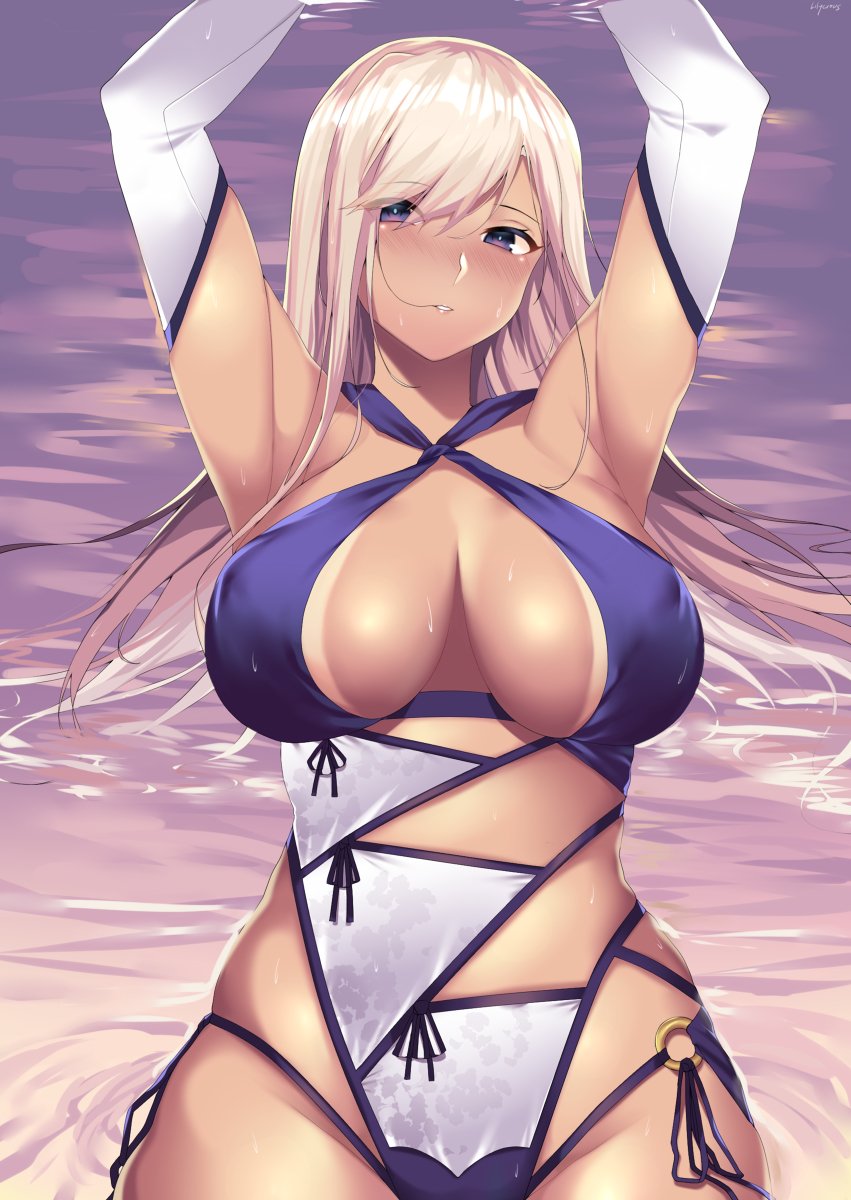 This is a pixiv picture whose title is ムサシ・ミヤモト 「ＳＵＭＭＥＲ」.
