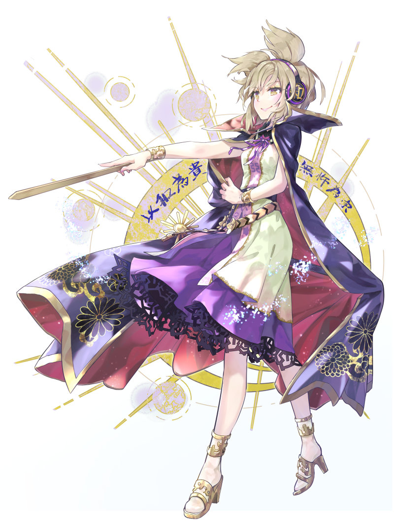 This is a pixiv picture whose title is 豊聡耳神子.
