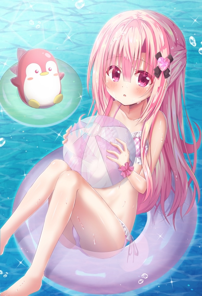 This is a pixiv picture whose title is 水着ティナちゃん.